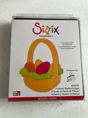 Sizzix Easter Basket & Eggs 655016 Die Set